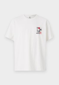 NIHON TEE UNISEX - Marškinėliai su spaudiniu - ecru