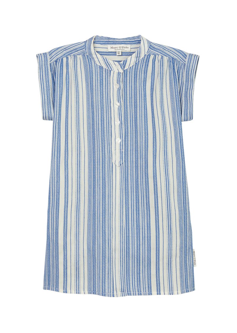 Marc O'Polo Robe chemise bleu