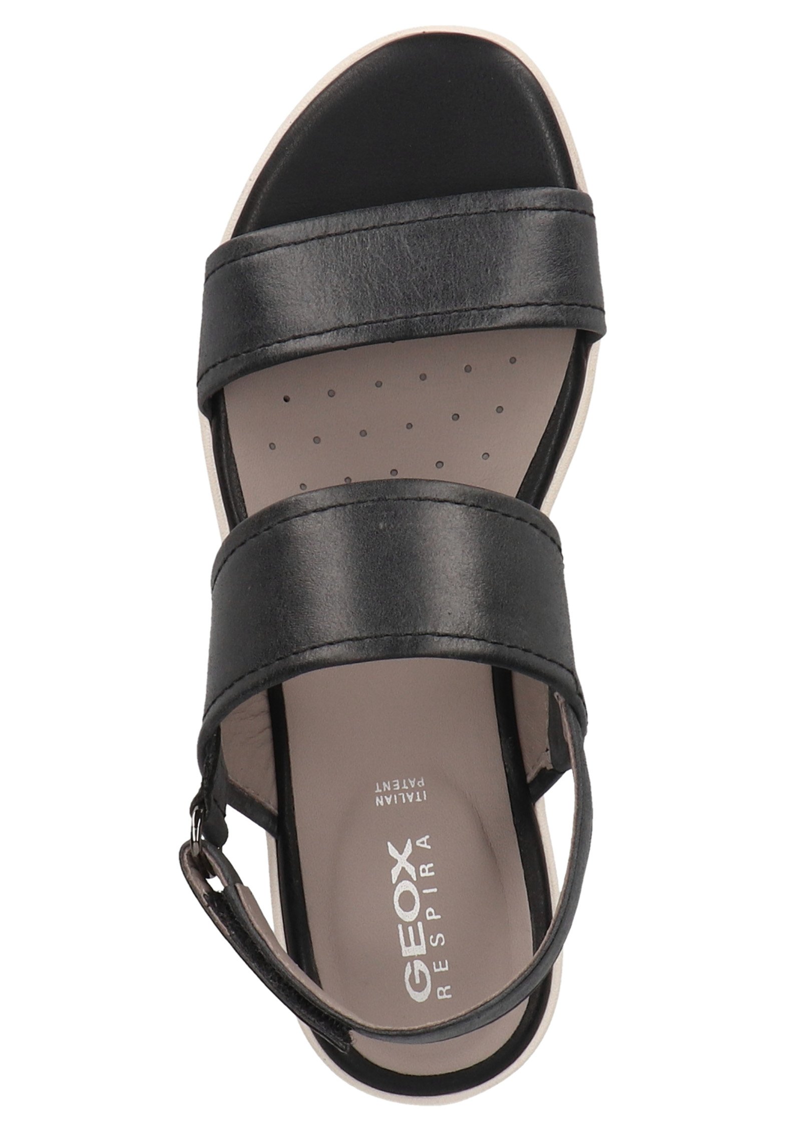 Geox Sandalen met plateauzool - schwarz/Zwart - Zalando.nl