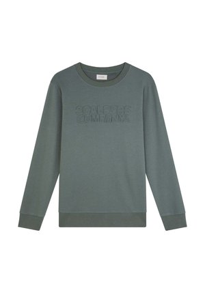 Scalpers COMPANY EMBOSS - Sweatshirt - green