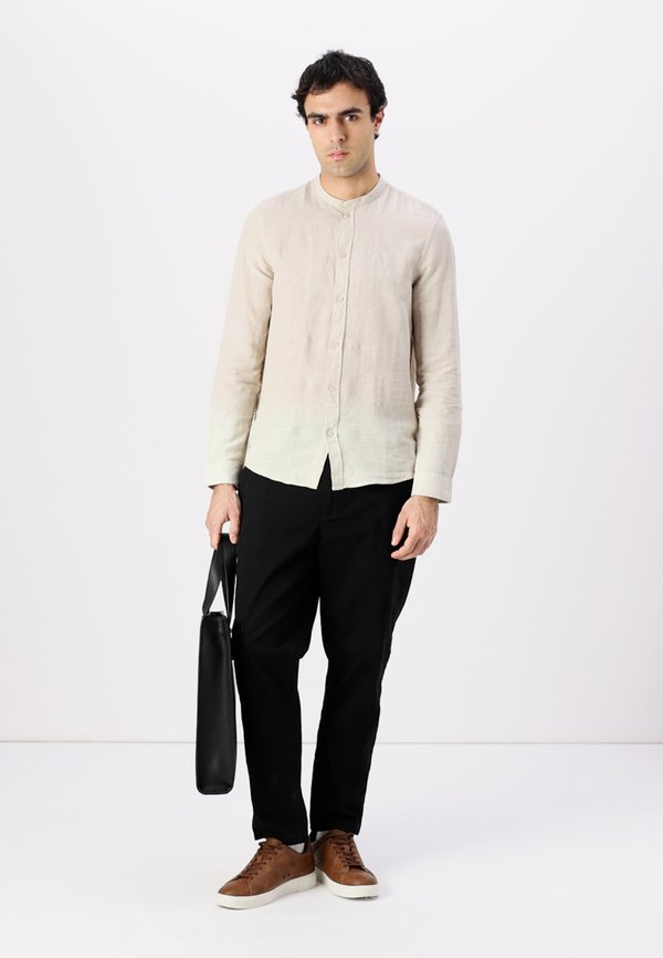LINEN MIX BLEND - Shirt - mottled beige2
