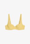 ARKET BALCONETTE BIKINI TOP - Haut de bikini - yellow