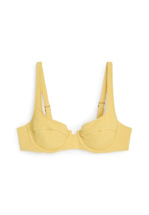 ARKET, ARKET BALCONETTE BIKINI TOP - Haut de bikini - yellow
