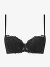 SEXY LACE PLUNGE BRA - Prancūziškoji liemenėlė - black