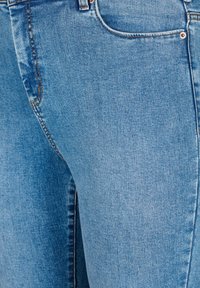 Zizzi AMY MIT HOHER TAILLE - Vaqueros slim fit - blue denim