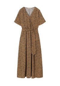 Maksi suknelė - camel brown