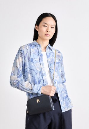 Tommy Hilfiger FEMININE CROSSOVER - Umhängetasche - space blue