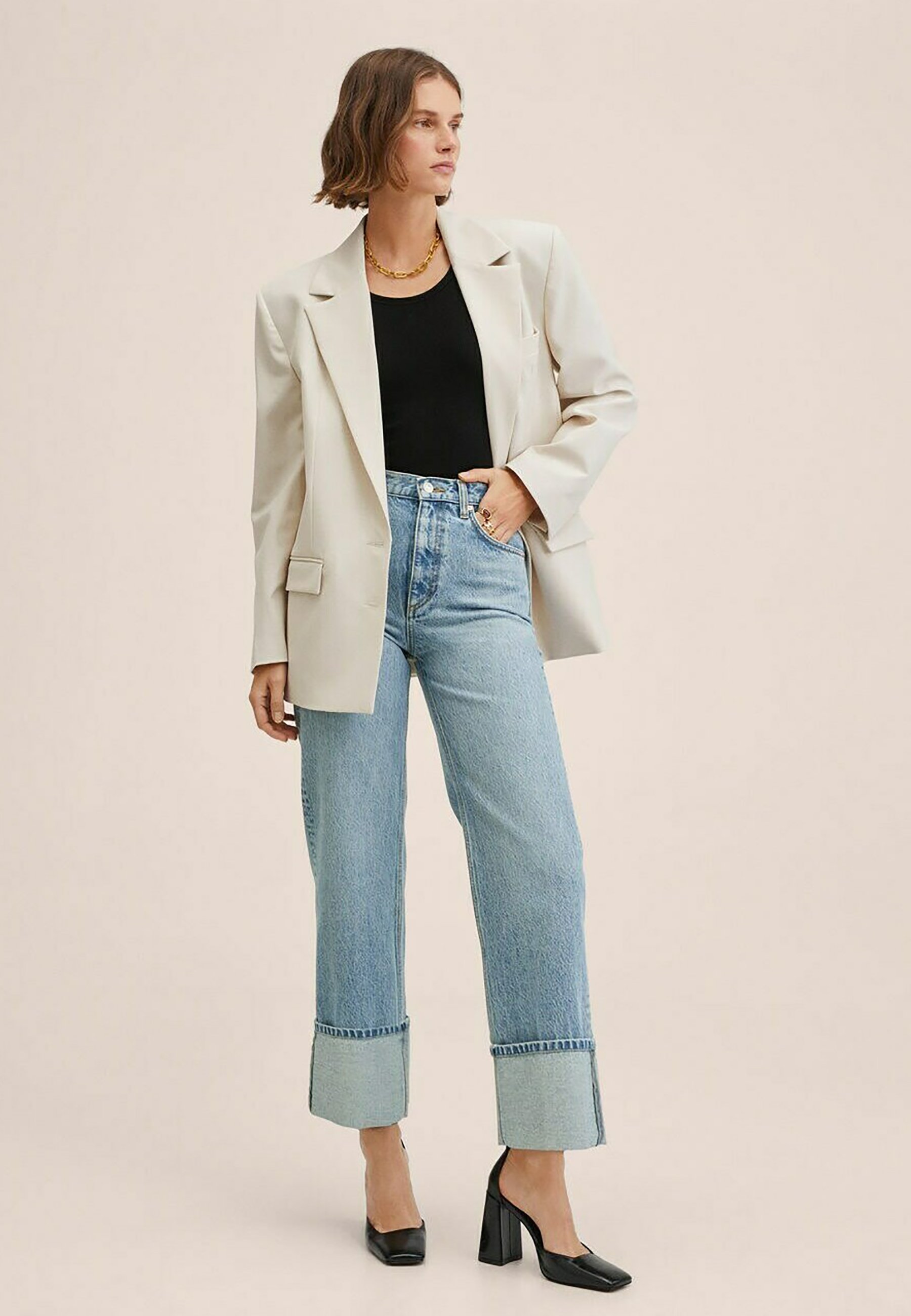 Mango Jeans a sigaretta - bleu moyen/blu denim - Zalando.it