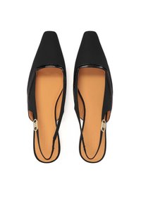 Kazar Ballerines à brides arrière - black