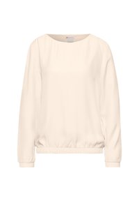 Street One MIT GERAFFTEM SAUM - Bluse - weiß