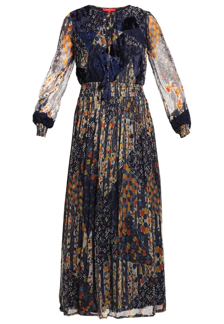 Robe Derhy Noire Et Bleue Taille 36 - Velours Doublé - Capuche - Neuf Avec étiquettes