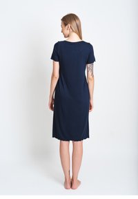 Cool Mama MATERNITY NURSING 2 IN 1 BASIC - Camicia da notte - dark blue