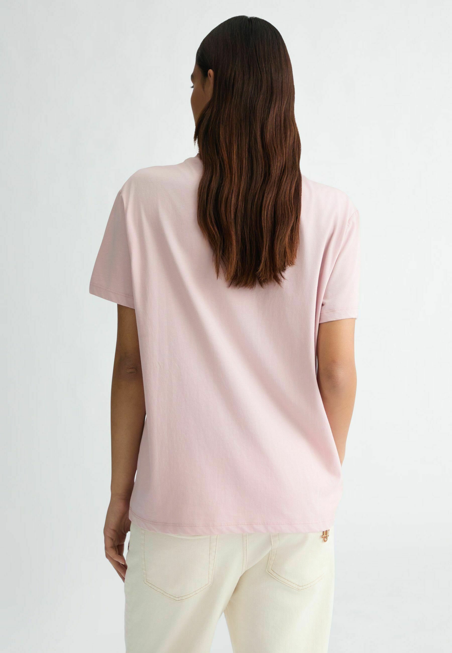 Tシャツ・カットソー LIU JO Woman T-Shirt Blush Pink WA5390T2578 20304 LIU JO: viscose blouse with belt - Blush Pink | Liu Jo top