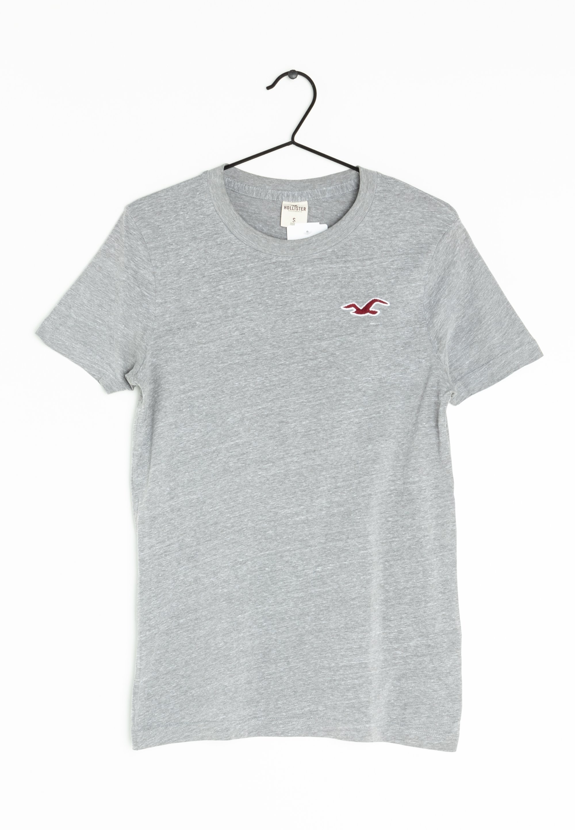 Hollister Camiseta básica grey/gris (Segunda mano
