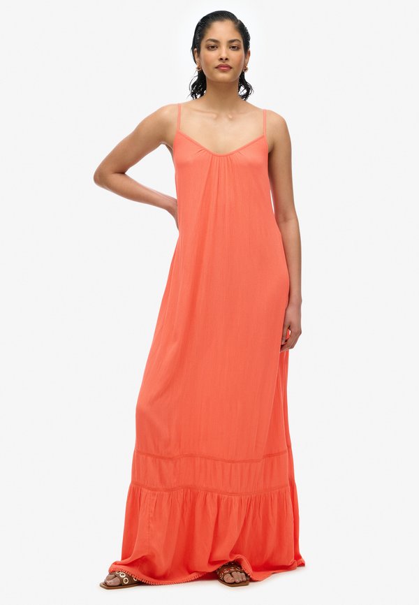 CAMI - Maxikleid - hot coral