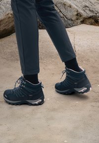 RIGEL MID TREKKING - Chaussures de marche - asphalt/antracite/rose