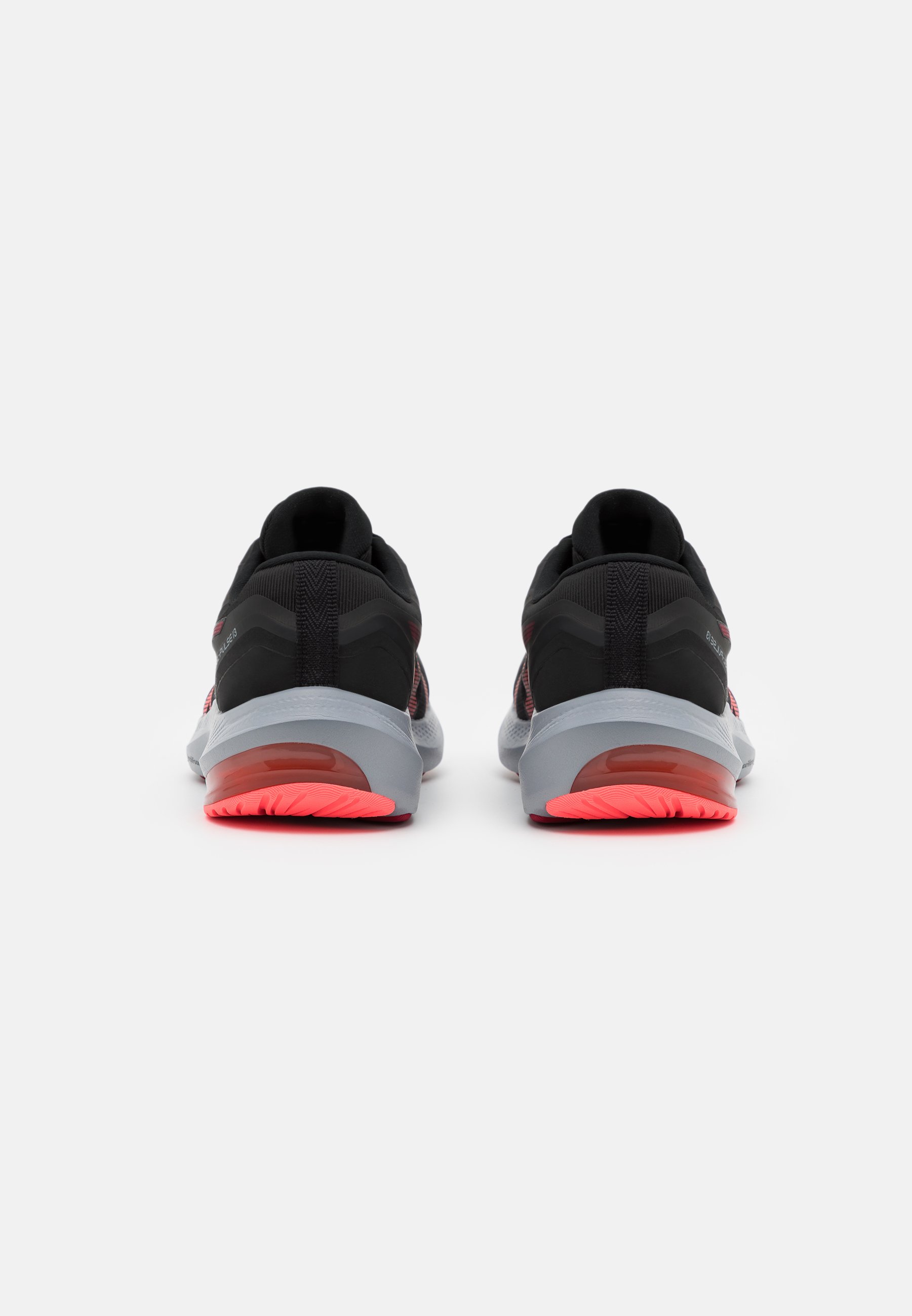ASICS GEL PULSE 13 GTX - Hardloopschoenen neutraal - black/blazing  coral/Zwart - Zalando.nl