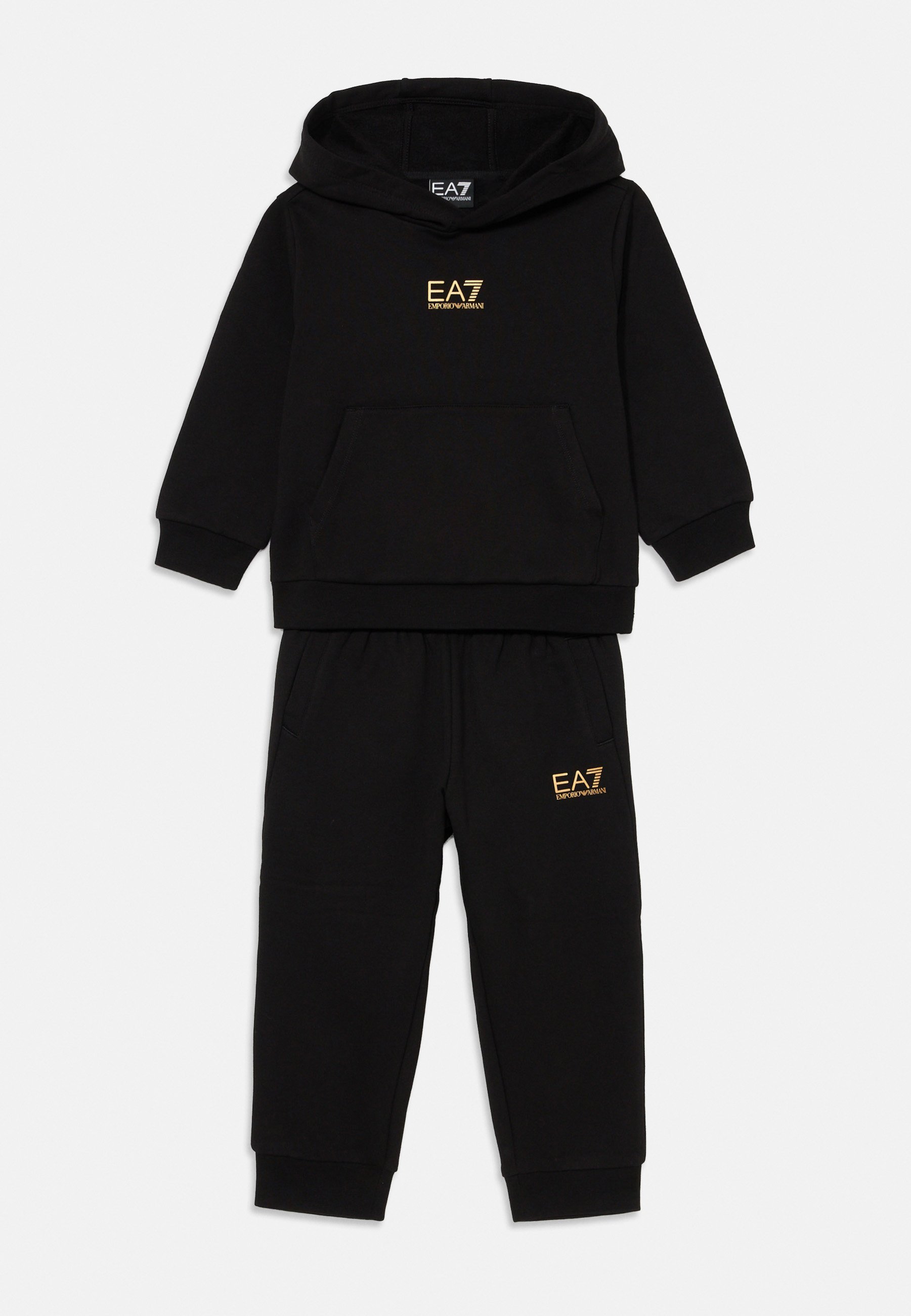 EA7 Emporio Armani TRACKSUIT UNISEX Trainingsanzug black/gold