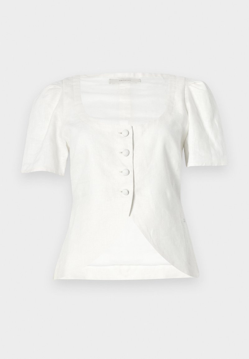 Faithfull the Brand Blouse wit Faithfull the Brand Blouse wit