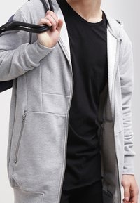 adidas Originals Tröja med dragkedja - mottled grey