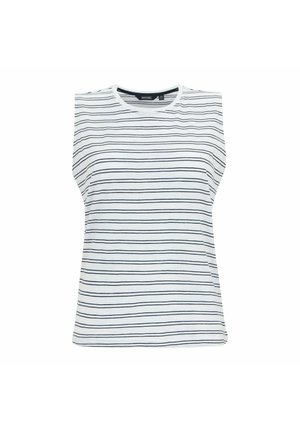 Regatta, Top - white navy double stripe