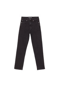 MOM-FIT - Jeans slim fit - black denim