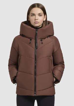 khujo ALESS - Winterjacke - rotbraun
