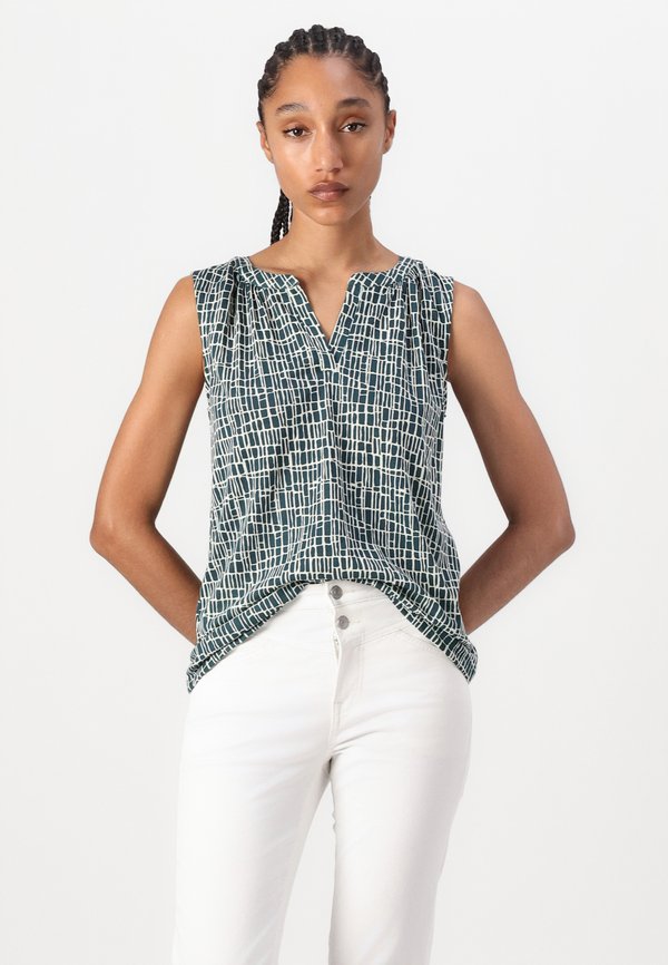 V NECK ALLOVERPRINTED - Top3