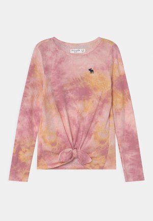 BEST BACK WAFFLE MOOST HAVE - Top s dlouhým rukávem - pink