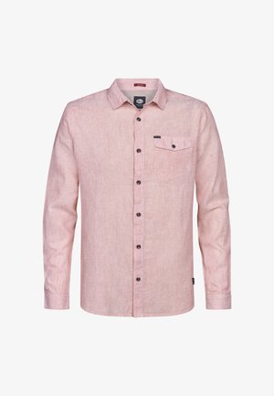 Petrol Industries, STRIPED ECLIPSE - Overhemd - light coral