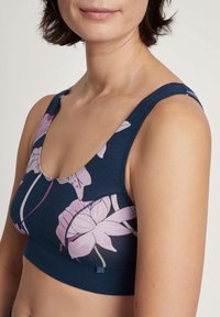 Calida ELASTIC TREND - Bustino - dark blue print