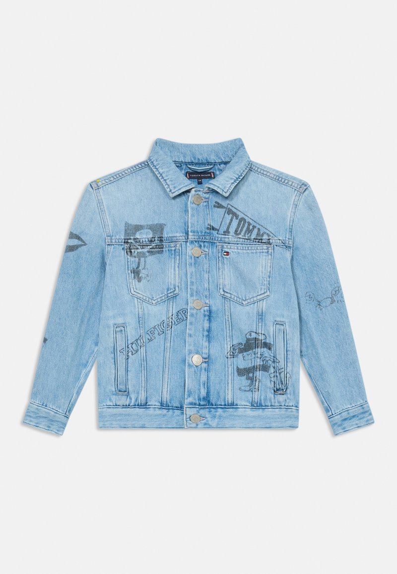 Tommy Hilfiger Spijkerjas rood