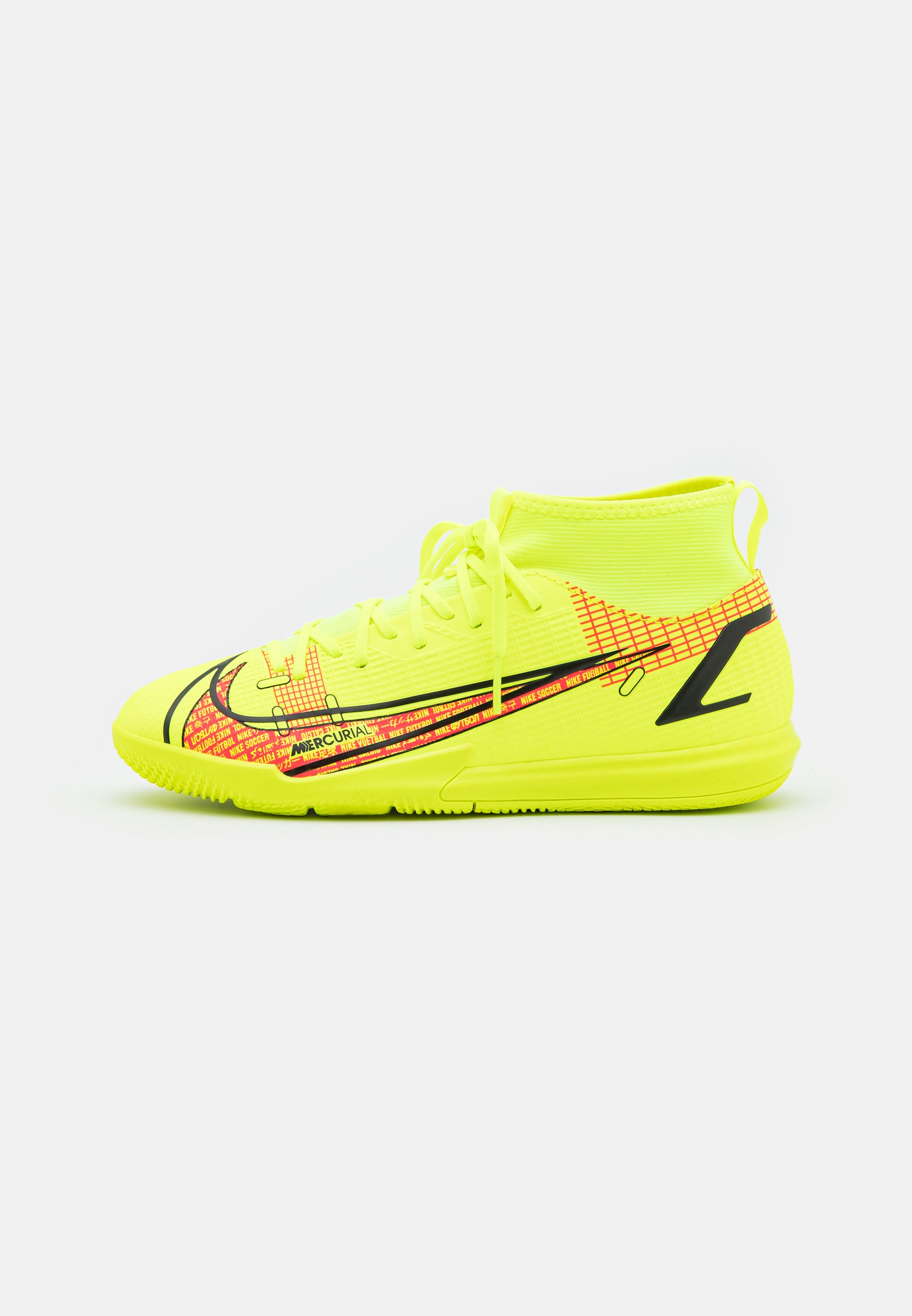 presión Fragante cadena Nike Performance MERCURIAL JR 8 ACADEMY IC UNISEX - Botas de fútbol sin  tacos - volt/black/bright crimson/amarillo neón - Zalando.es