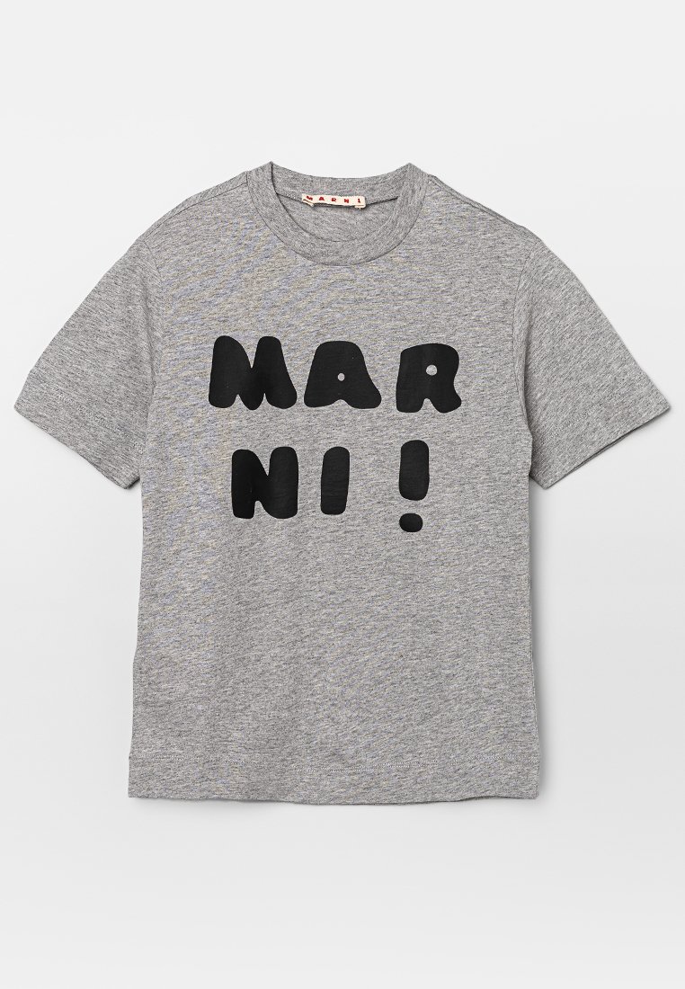 Marni T-shirt print grijs Marni T-shirt print grijs
