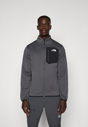 CREST  - Tröja med dragkedja - anthracite grey/black