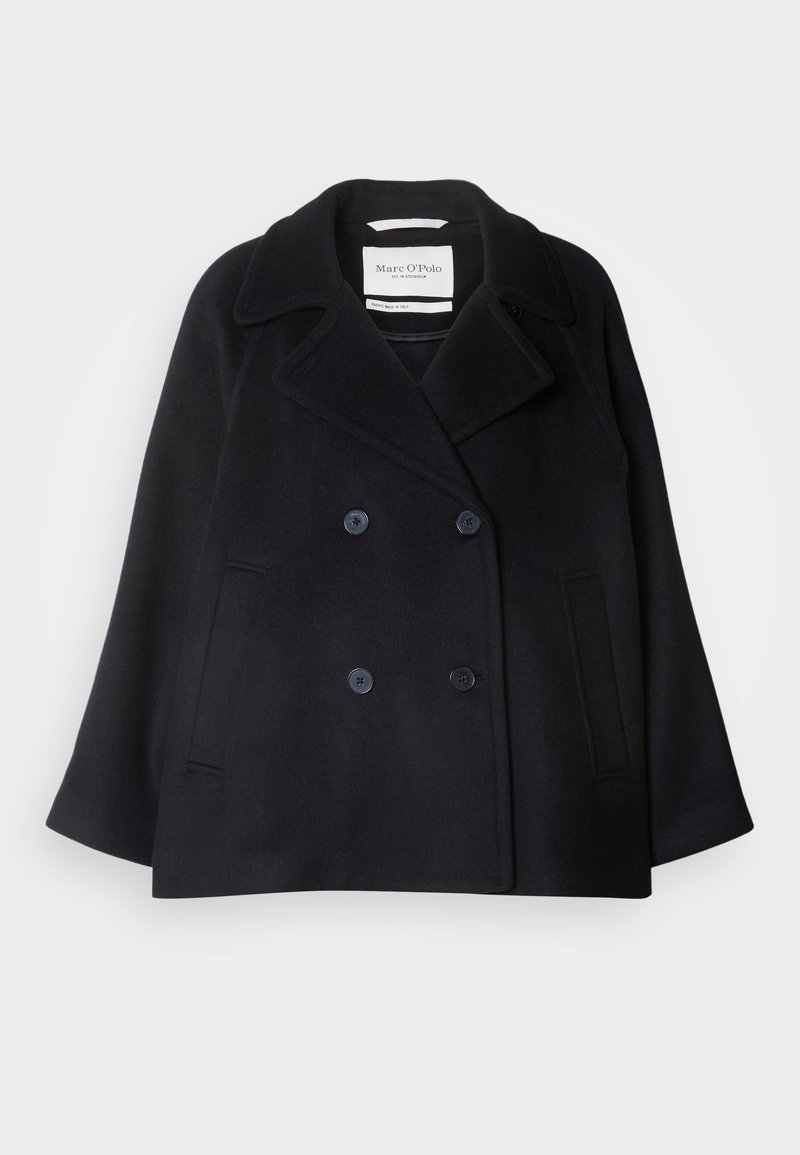 Marc O'Polo DOUBLE BREASTED Cape black