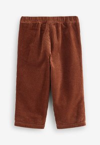 Next WIDE BUBBLE-REGULAR FIT - Pantalon classique - rust brown