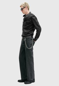 AllSaints ERGO - Leren jas - black