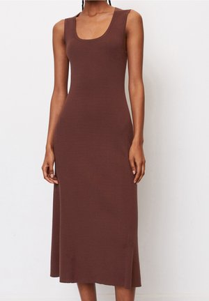Etui-jurk - brown