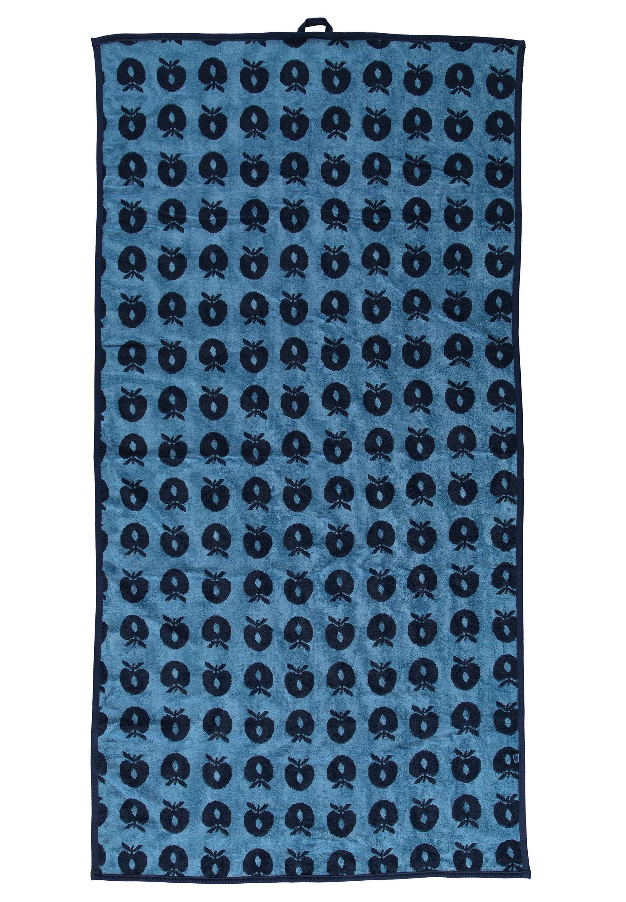 Småfolk Serviette à Capuche - Blue Grotte av. Pommes
