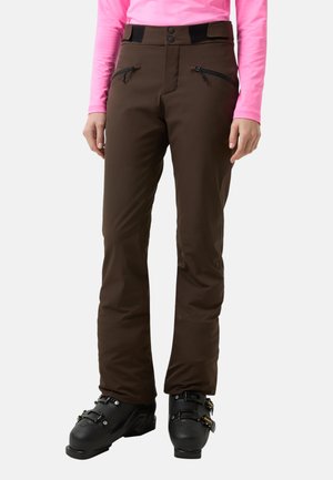 NESSA-T - Lyžařské kalhoty - chocolate