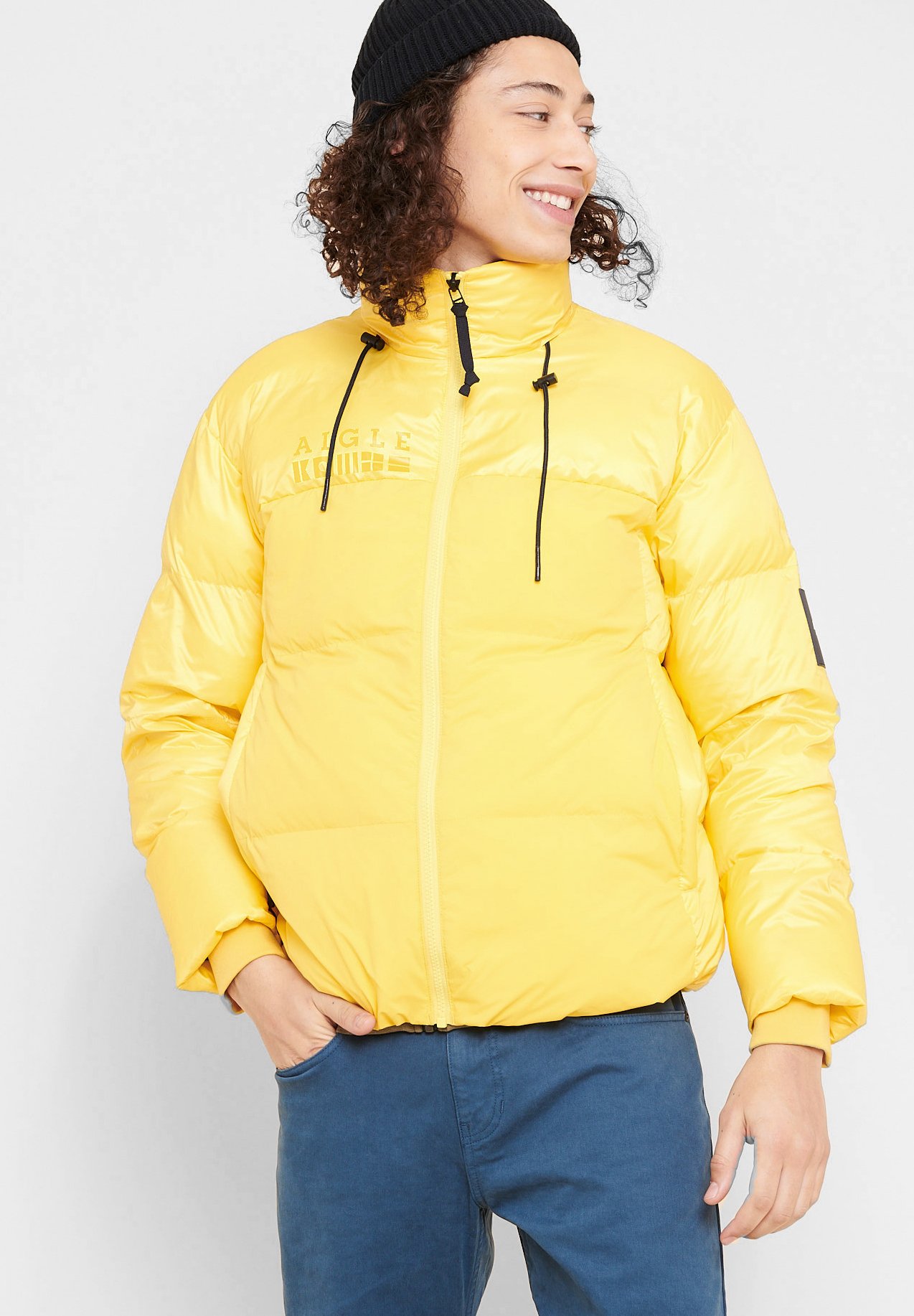 doudoune aigle jaune
