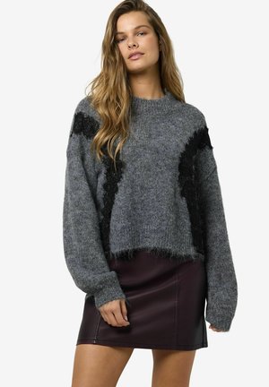 Maglione - dark grey melange