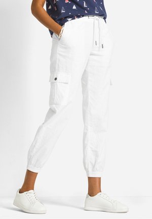 Pantaloni cargo - white