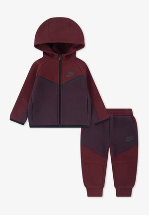 TECH SET UNISEX - Felpa - dark team red/burgundy crush