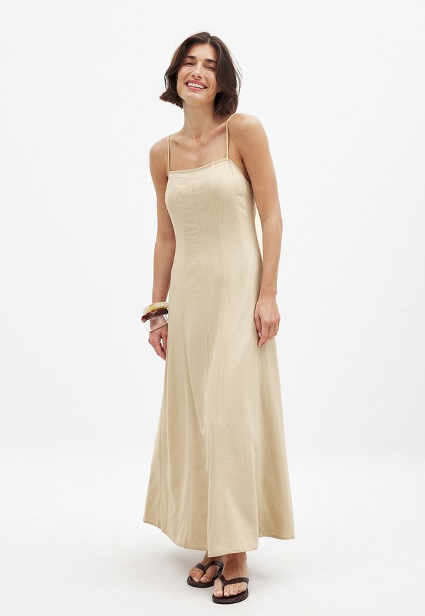 Maxikleid - beige