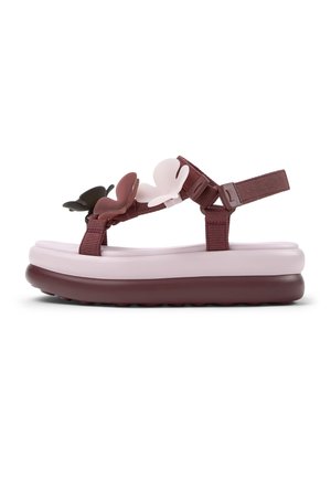 PELOTAS FLOTA UP - Plateausandalette - burgund