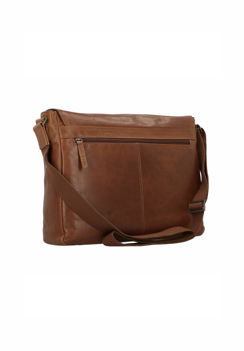 Greenburry Vintage militair heuptasje leer 16 cm Greenburry Vintage militair heuptasje leer 16 cm