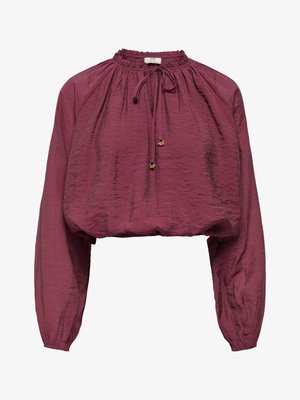 JDY, TOP JDYPAIGE TOP - Pluus - oxblood red