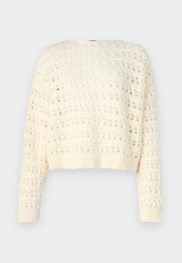IMENY - Strikkegenser - beige